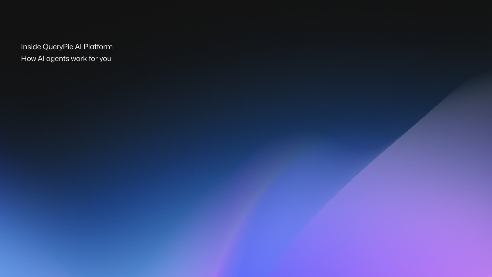 QueryPie AI Platform video thumbnail