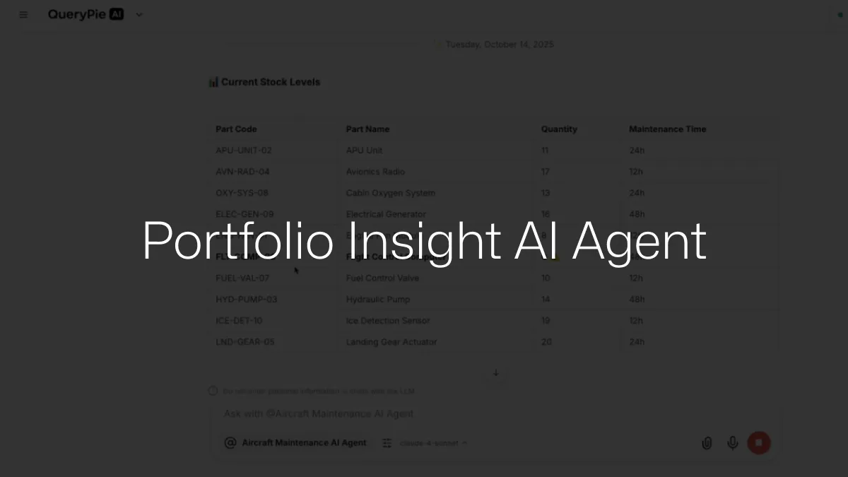 AIP Use Case: Portfolio Insight AI Agent