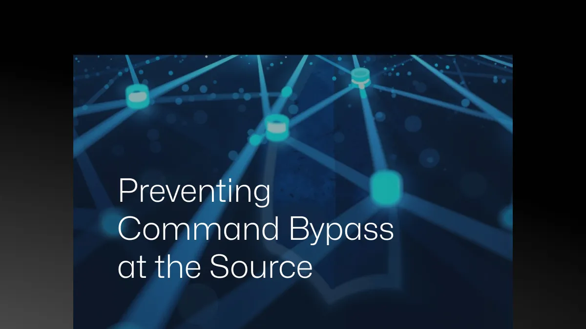 Preventing Command Bypass at the Source with Process-Tracking Methods