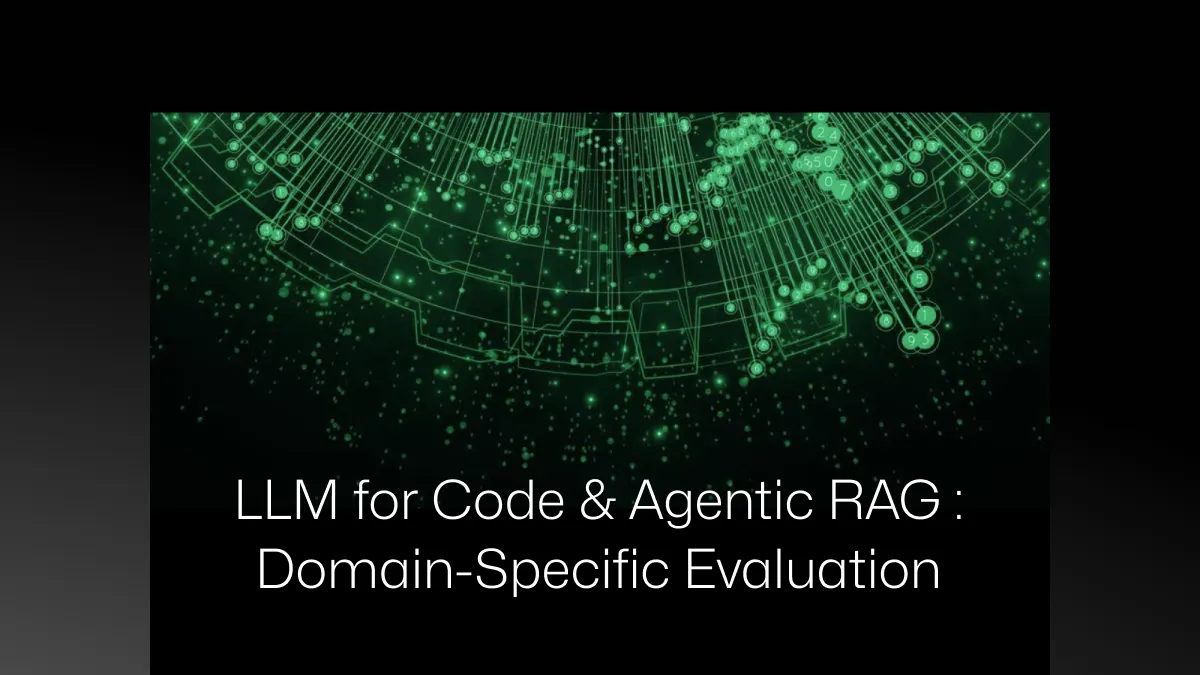 Comparative Evaluation of LLMs for a Domain-Specific Pipeline Focused on Code Generation and Agentic RAG [Part 1]